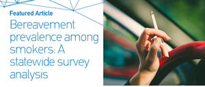 Figure from article: Prevalence of bereavement...